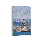 Olla 18106D Yapı Görseli Dikey Kanvas Tablo (Ölçü: 60X90)