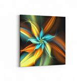 Olla 10337K Abstract Görsel Kare Kanvas Tablo (Ölçü: 60X60)