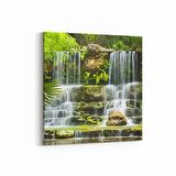 Olla 14368K Doğa / Manzara Görseli Kare Kanvas Tablo (Ölçü: 25X25)