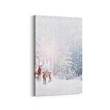 Olla 14145D Doğa / Manzara Görseli Dikey Kanvas Tablo (Ölçü: 60X90)