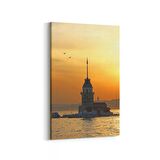 Olla 17896D Yapı Görseli Dikey Kanvas Tablo (Ölçü: 60X90)