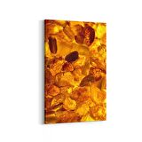 Olla 16703D Mermer Desen Görsel Dikey Kanvas Tablo (Ölçü: 60X90)