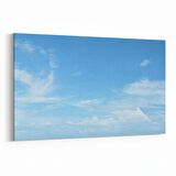 Olla 15812Y Gökyüzü Bulut Görseli  Yatay Kanvas Tablo (Ölçü: 45X30)
