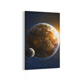 Olla 17624D Uzay Görseli Dikey Kanvas Tablo (Ölçü: 80X120)