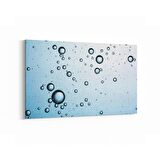 Olla 17199Y Su / Damla Görseli Yatay Kanvas Tablo (Ölçü: 70X50)