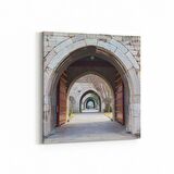 Olla 18512K4 Yapı Görseli Kare 4'lü Kanvas Tablo (Ölçü: 145X145)