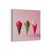 Olla 15276K Gıda Görseli Kare Kanvas Tablo (Ölçü: 60X60)