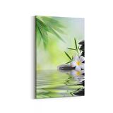 Olla 17110D Spa / Masaj Görseli Dikey Kanvas Tablo (Ölçü: 100X150)