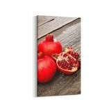 Olla 15195DD Gıda Görseli Dikey Dar Kanvas Tablo (Ölçü: 40X80)