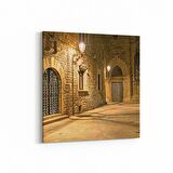 Olla 18990K4 Yapı Görseli Kare 4'lü Kanvas Tablo (Ölçü: 65X65)