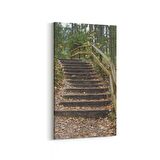 Olla 14494DD Doğa / Manzara Görseli Dikey Dar Kanvas Tablo (Ölçü: 60X120)