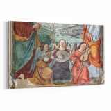 Olla 16279Y Heykel / Sanat Görseli Yatay Kanvas Tablo (Ölçü: 90X60)