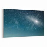 Olla 14830Y Gece Gökyüzü Görseli Yatay Kanvas Tablo (Ölçü: 90X60)