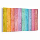 Olla 12038Y Ahşap Desen Görseli Yatay Kanvas Tablo (Ölçü: 150X100)