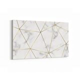 Olla 16736Y Mermer Desen Görsel Yatay Kanvas Tablo (Ölçü: 150X100)