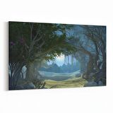 Olla 14035Y Doğa / Manzara Görseli Yatay Kanvas Tablo (Ölçü: 90X60)