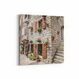 Olla 17965K Yapı Görseli Kare Kanvas Tablo (Ölçü: 30X30)