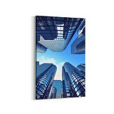 Olla 18118D Yapı Görseli Dikey Kanvas Tablo (Ölçü: 70X105)