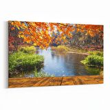 Olla 13171Y Doğa / Manzara Görseli Yatay Kanvas Tablo (Ölçü: 150X100)