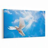 Olla 15559Y Gökyüzü Bulut Görseli  Yatay Kanvas Tablo (Ölçü: 90X60)