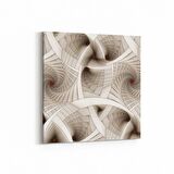 Olla 10312K Abstract Görsel Kare Kanvas Tablo (Ölçü: 25X25)