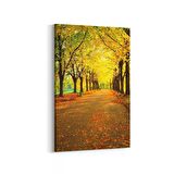 Olla 13867D Doğa / Manzara Görseli Dikey Kanvas Tablo (Ölçü: 100X150)