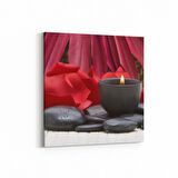 Olla 17082K Spa / Masaj Görseli Kare Kanvas Tablo (Ölçü: 60X60)