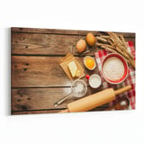 Olla 15118Y Gıda Görseli Yatay Kanvas Tablo (Ölçü: 30X20)