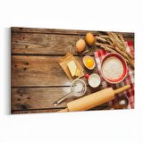 Olla 15118Y Gıda Görseli Yatay Kanvas Tablo (Ölçü: 90X60)