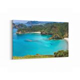 Olla 16367Y Kumsal / Sahil Görseli Yatay Kanvas Tablo (Ölçü: 90X60)