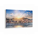 Olla 18483Y Yapı Görseli Yatay Kanvas Tablo (Ölçü: 70X50)