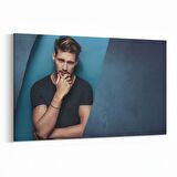 Olla 16991Y Model / Manken Görseli Yatay Kanvas Tablo (Ölçü: 120X80)