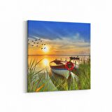 Olla 13768K Doğa / Manzara Görseli Kare Kanvas Tablo (Ölçü: 30X30)