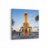 Olla 18427K Yapı Görseli Kare Kanvas Tablo (Ölçü: 25X25)