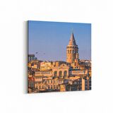 Olla 18900K Yapı Görseli Kare Kanvas Tablo (Ölçü: 25X25)