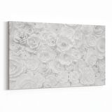 Olla 11618Y Çiçek Görseli Yatay Kanvas Tablo (Ölçü: 45X30)