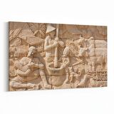 Olla 16266Y Heykel / Sanat Görseli Yatay Kanvas Tablo (Ölçü: 90X60)