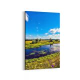 Olla 13187D Doğa / Manzara Görseli Dikey Kanvas Tablo (Ölçü: 100X150)