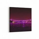 Olla 18176K Yapı Görseli Kare Kanvas Tablo (Ölçü: 100X100)