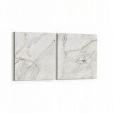 Olla 16665K2Y Mermer Desen Görsel Kare 2'li Yatay Kanvas Tablo (Ölçü: 145X70)