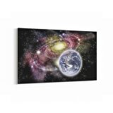 Olla 17701Y Uzay Görseli Yatay Kanvas Tablo (Ölçü: 70X50)
