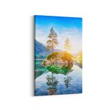 Olla 13333D Doğa / Manzara Görseli Dikey Kanvas Tablo (Ölçü: 100X150)