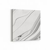 Olla 16686K Mermer Desen Görsel Kare Kanvas Tablo (Ölçü: 100X100)