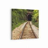 Olla 18591K4 Yapı Görseli Kare 4'lü Kanvas Tablo (Ölçü: 125X125)