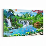 Olla 13578Y Doğa / Manzara Görseli Yatay Kanvas Tablo (Ölçü: 120X80)