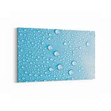 Olla 17212Y Su / Damla Görseli Yatay Kanvas Tablo (Ölçü: 120X80)
