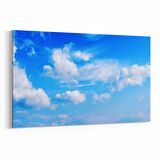 Olla 15457Y Gökyüzü Bulut Görseli  Yatay Kanvas Tablo (Ölçü: 90X60)