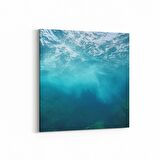 Olla 12869K Deniz / Okyanus Görseli Kare Kanvas Tablo (Ölçü: 60X60)