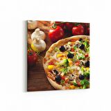 Olla 15072K Gıda Görseli Kare Kanvas Tablo (Ölçü: 60X60)