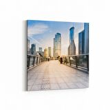 Olla 18148K Yapı Görseli Kare Kanvas Tablo (Ölçü: 30X30)